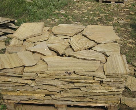 Песчаник Бело-жёлтый